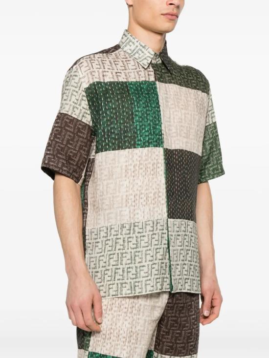 25SS 펜디 긴팔 셔츠 FS0795AU73 F1RFY Multicolor - FENDI