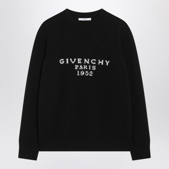 25FW 지방시 긴팔 티셔츠 BW90VD4ZSN Black
