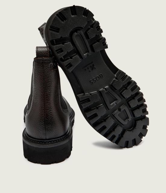25FW 보스 부츠 50552573 10266544 01 205 Dark brown - BOSS