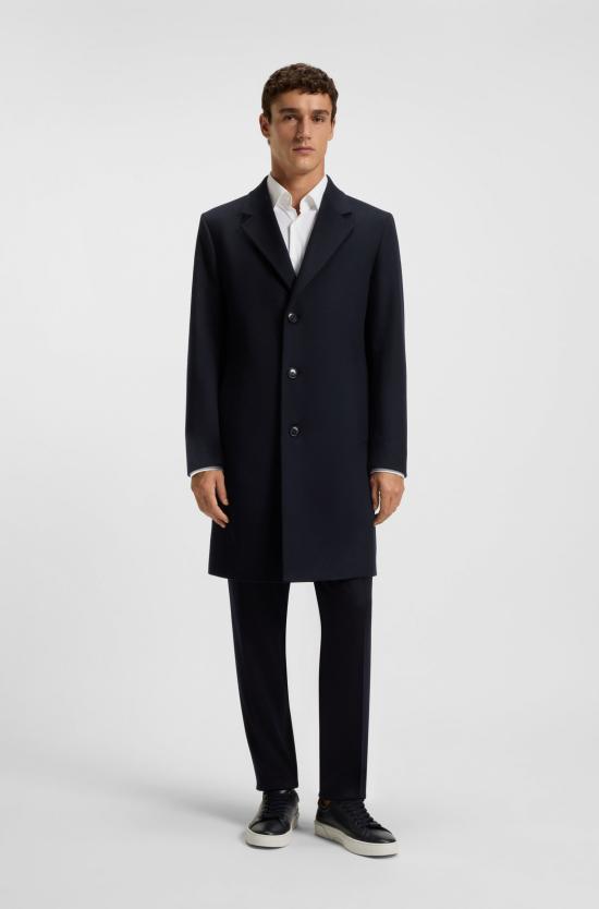 25FW 보스 코트 50551085 10273687 01 404 Blue - BOSS