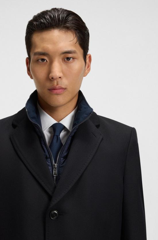 25FW 보스 코트 50551117 10275313 01 404 Blue - BOSS