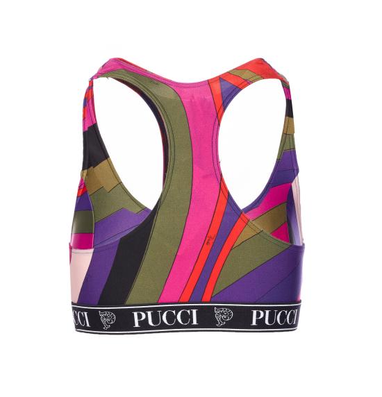 25FW 에밀리오푸치 긴팔 티셔츠 5UTP56 5U755011 MultiColour - EMILIO PUCCI