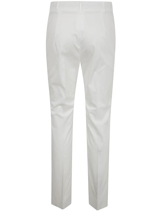 25SS 막스마라 스튜디오 스트레이트 팬츠 2516131022600 001 WHITE - MAX MARA STUDIO