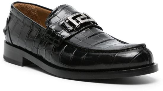 24FW 베르사체 로퍼 10128641A098811B00E BLACK - VERSACE