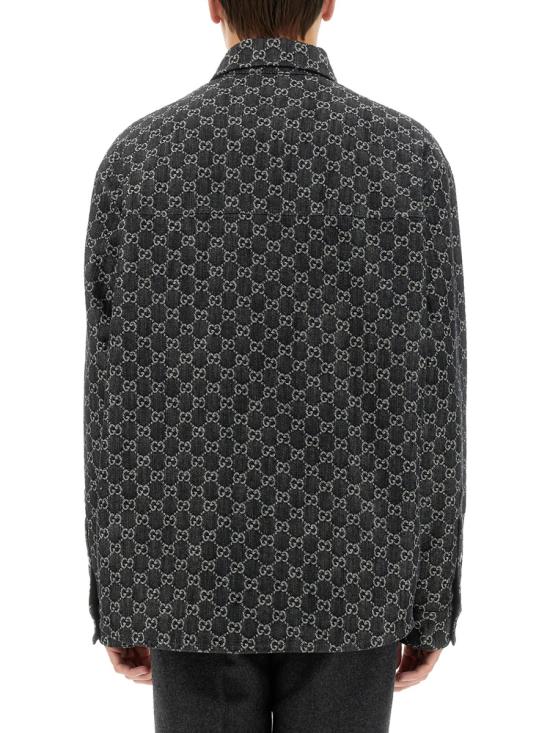 26FW 구찌 리버서블 셔츠 766142 XDC881180 CHARCOAL - GUCCI