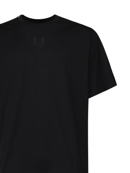 25FW 돌체앤가바나 반팔 티셔츠 G8PN9Z G7O4EN0000 Black - DOLCE & GABBANA