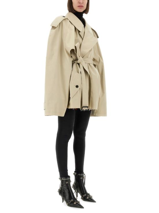 26FW 발렌시아가 오버사이즈 트윌 벨트 트렌치 코트 814615 TBP019501 BEIGE - BALENCIAGA