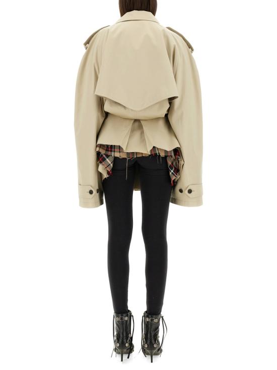 26FW 발렌시아가 오버사이즈 트윌 벨트 트렌치 코트 814615 TBP019501 BEIGE - BALENCIAGA