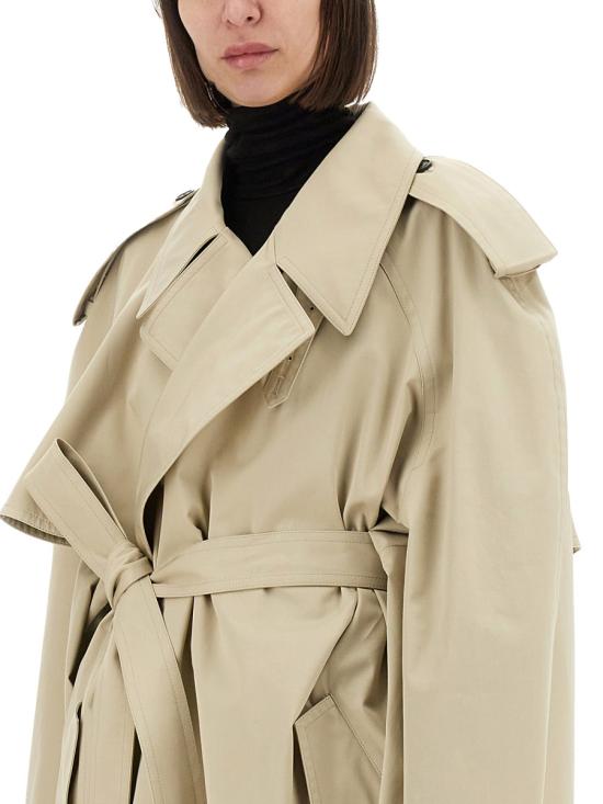 26FW 발렌시아가 오버사이즈 트윌 벨트 트렌치 코트 814615 TBP019501 BEIGE - BALENCIAGA