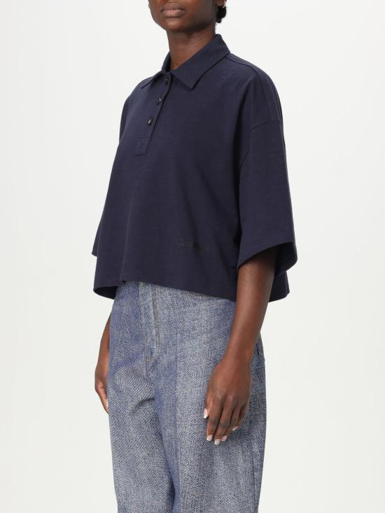 25FW 보테가베네타 폴로 티셔츠 820676 V4Z004157 BLUE - BOTTEGA VENETA