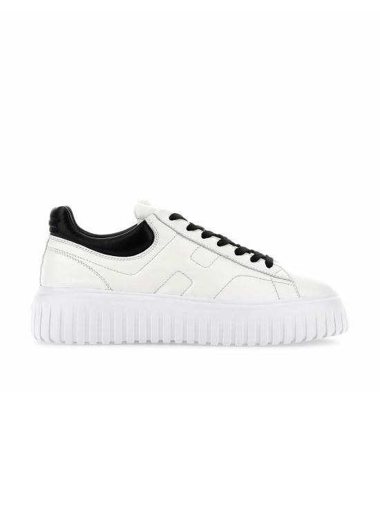 26SS 호간 H 스트라이프 스니커즈 HXM6450FC60LE9 0001 BIANCO NERO