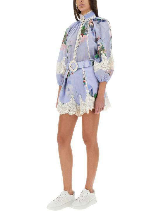 25SS 짐머만 숏팬츠 1803ARS255 LTBLWCFL MULTICOLOUR - ZIMMERMANN