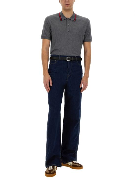 26FW 구찌 자수 데님 트라우저 815629 XDC6V4759 BLUE - GUCCI