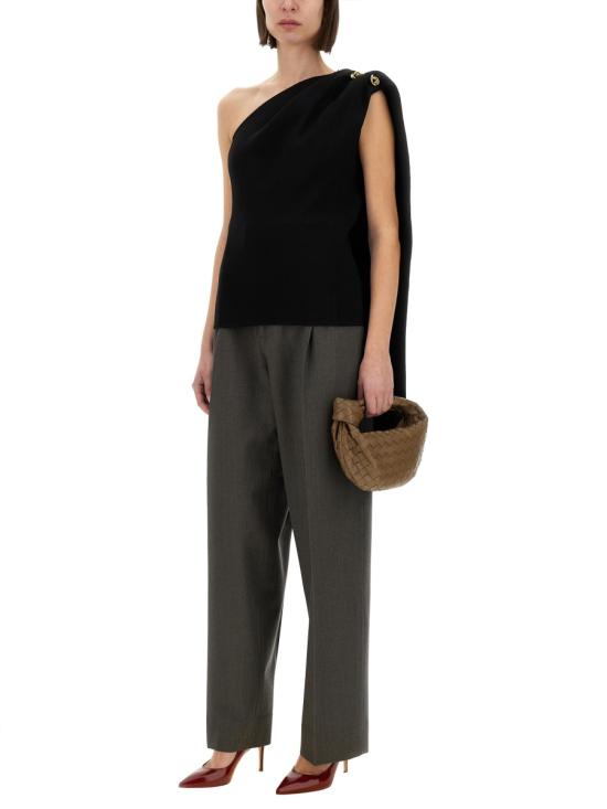 26SS 보테가베네타 민소매 티셔츠 815004 V4ZE01000 BLACK - BOTTEGA VENETA