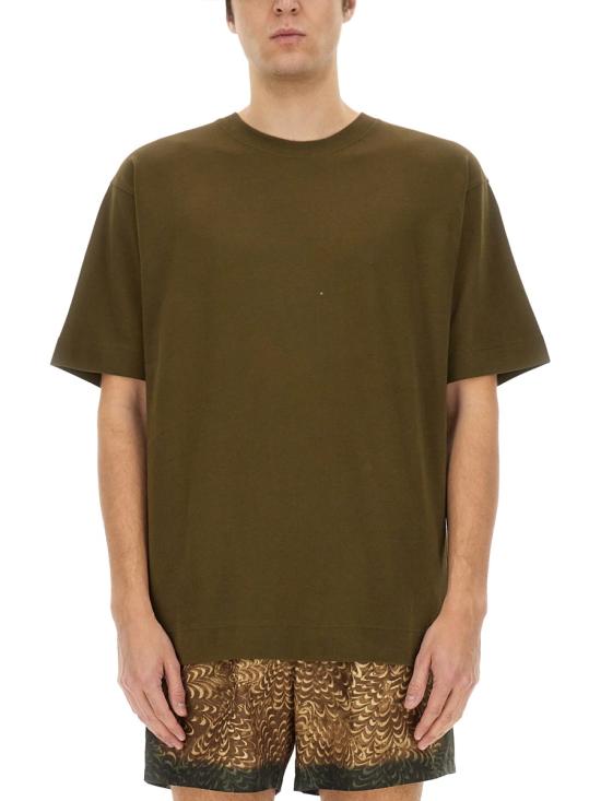 25SS 드리스 반 노튼 반팔 티셔츠 021111 1603606 BROWN