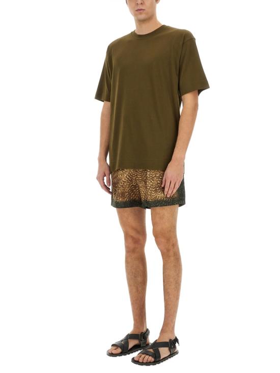 25SS 드리스 반 노튼 반팔 티셔츠 021111 1603606 BROWN - DRIES VAN NOTEN