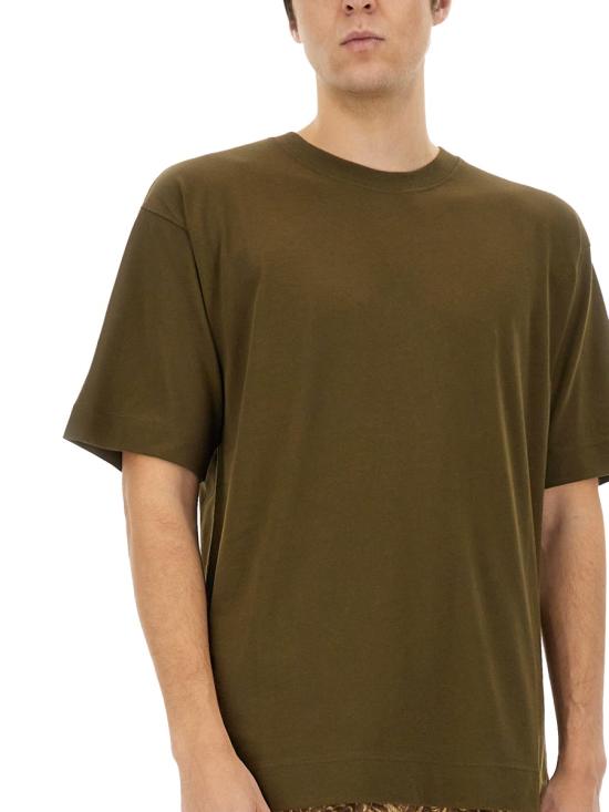 25SS 드리스 반 노튼 반팔 티셔츠 021111 1603606 BROWN - DRIES VAN NOTEN