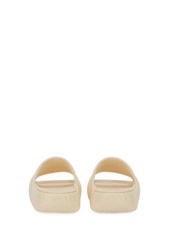 25SS 몽클레어 릴로 퀼티드 에바 슬라이드 4C00050 M2559034 WHITE - MONCLER