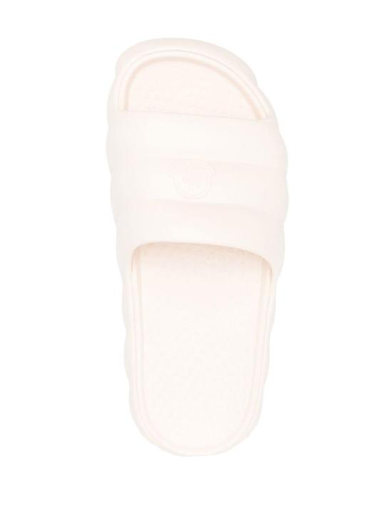 25SS 몽클레어 릴로 퀼티드 에바 슬라이드 4C00050 M2559034 WHITE - MONCLER