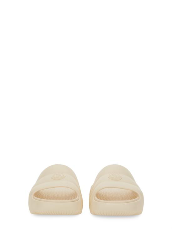 25SS 몽클레어 릴로 퀼티드 에바 슬라이드 4C00050 M2559034 WHITE - MONCLER