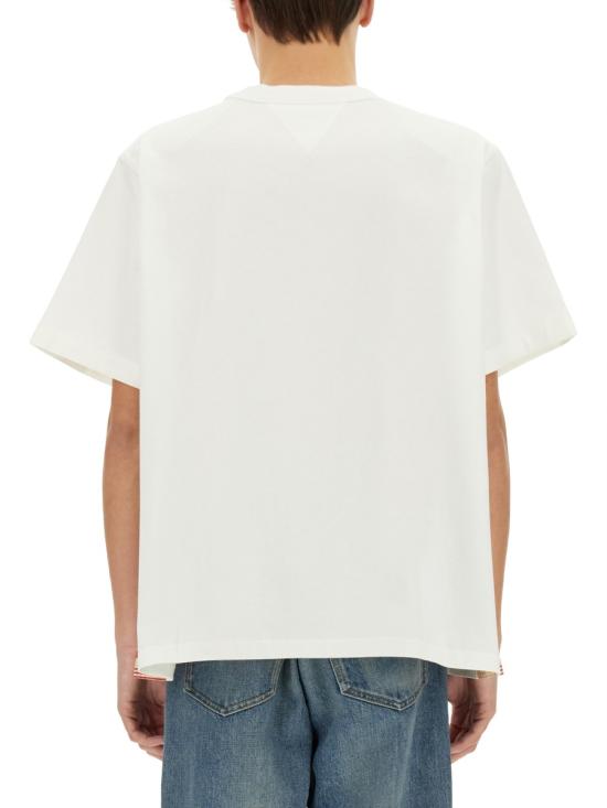 26FW 보테가베네타 반팔 티셔츠 816352 V4ZL19310 WHITE - BOTTEGA VENETA
