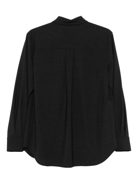 25FW 파로쉬 셔츠 D381088LUWOOL 086 Dark Brown - PAROSH