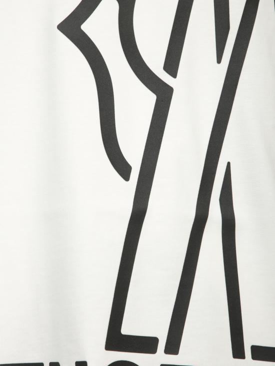 26SS 몽클레어 그레노블 숏 슬리브 티셔츠 8C00007 83927041 WHITE - MONCLER