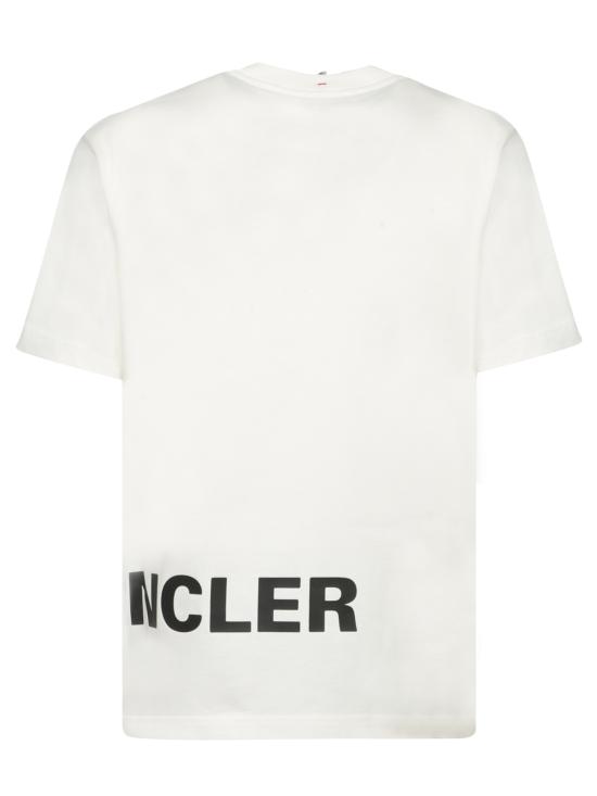 26SS 몽클레어 그레노블 숏 슬리브 티셔츠 8C00007 83927041 WHITE - MONCLER