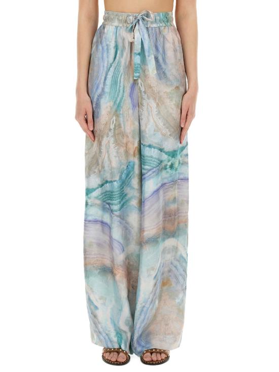 25SS 짐머만 스트레이트 팬츠 4021PS251 BLUAGA MULTICOLOUR