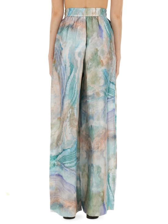 25SS 짐머만 스트레이트 팬츠 4021PS251 BLUAGA MULTICOLOUR - ZIMMERMANN