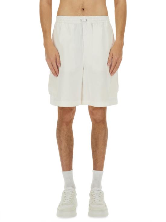 26FW 구찌 웹 버뮤다 쇼츠 814620 ZAIAK9174 WHITE