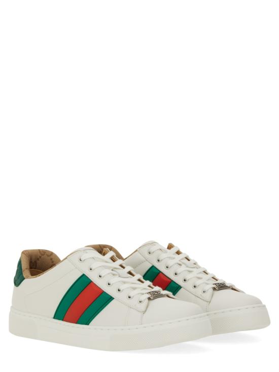 26FW 구찌 웹 에이스 스니커즈 812713 AAECR9042 WHITE - GUCCI