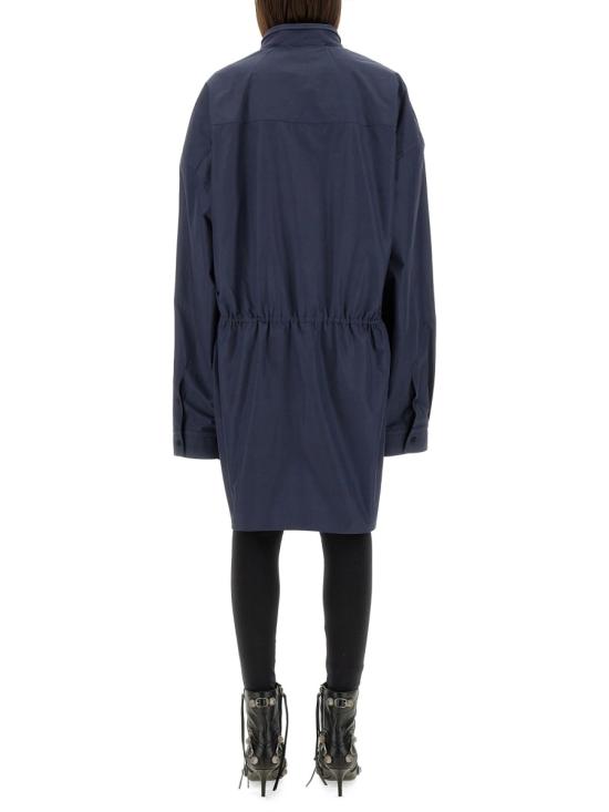  발렌시아가 셔츠 미니 드레스 814136 TRM174530 BLUE - BALENCIAGA