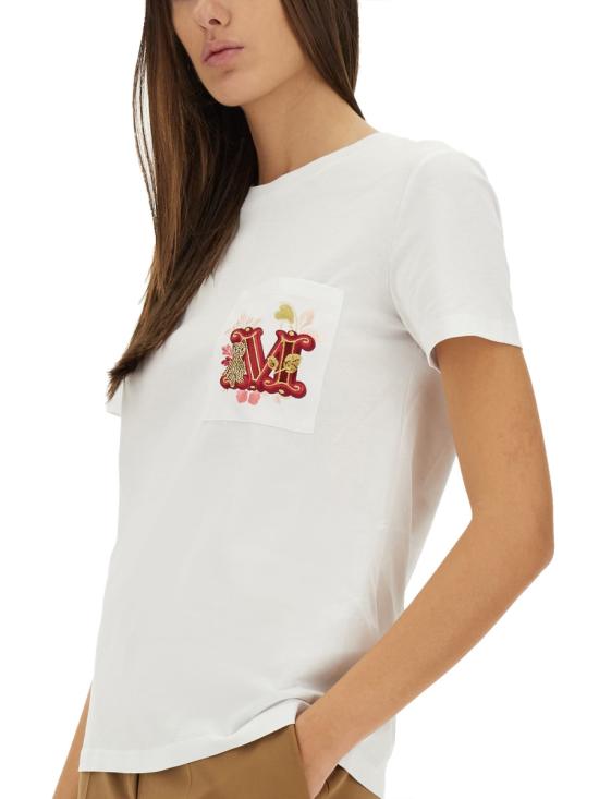 25SS 막스마라 반팔 티셔츠 2511941021600 056004 WHITE - MAX MARA