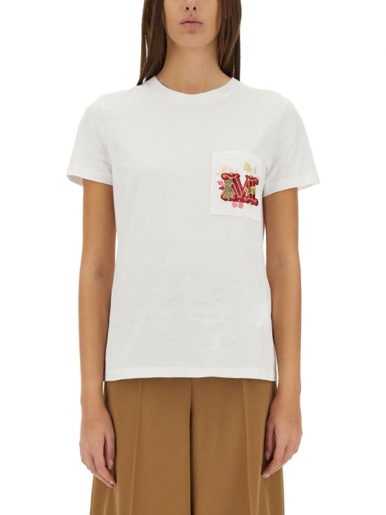 25SS 막스마라 반팔 티셔츠 2511941021600 056004 WHITE