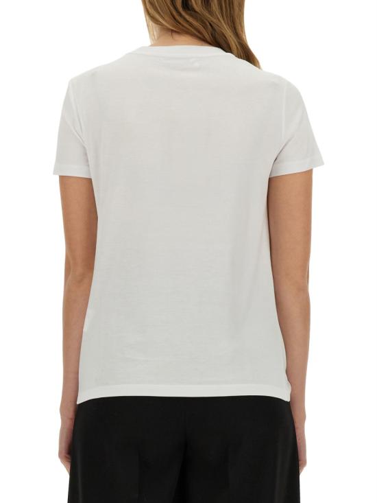 25SS 막스마라 ACACIA 아카시아 앵커 로고 자수 반팔 티셔츠 2511941031600 056007 WHITE - MAX MARA