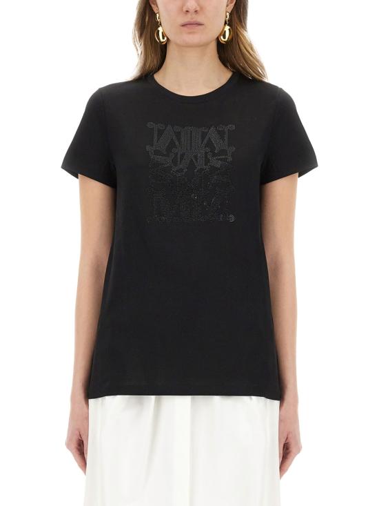 25SS 막스마라 반팔 티셔츠 2511941042600 056016 BLACK