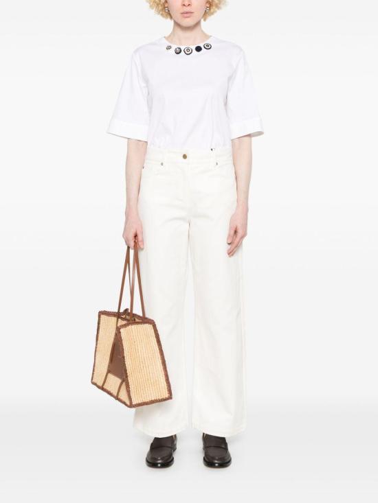 25SS 에스막스마라 반팔 티셔츠 2519111011600 156069 WHITE - 'S MAX MARA