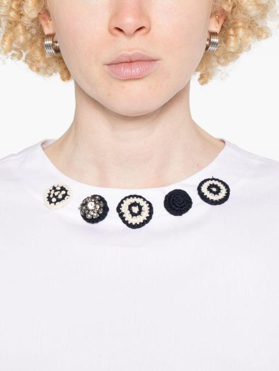 25SS 에스막스마라 반팔 티셔츠 2519111011600 156069 WHITE - 'S MAX MARA