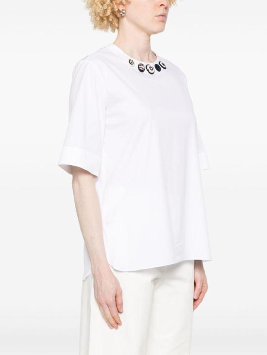 25SS 에스막스마라 반팔 티셔츠 2519111011600 156069 WHITE - 'S MAX MARA