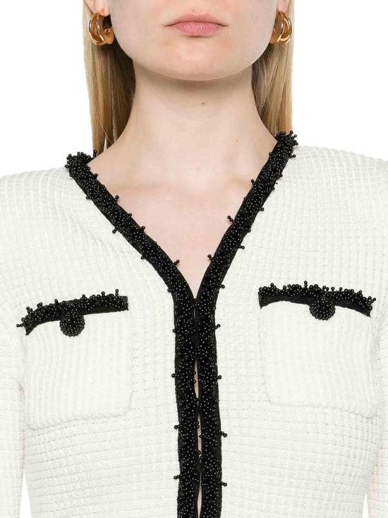 26SS 셀프 포트레이트 미디 원피스 RS25087SW White - SELF PORTRAIT