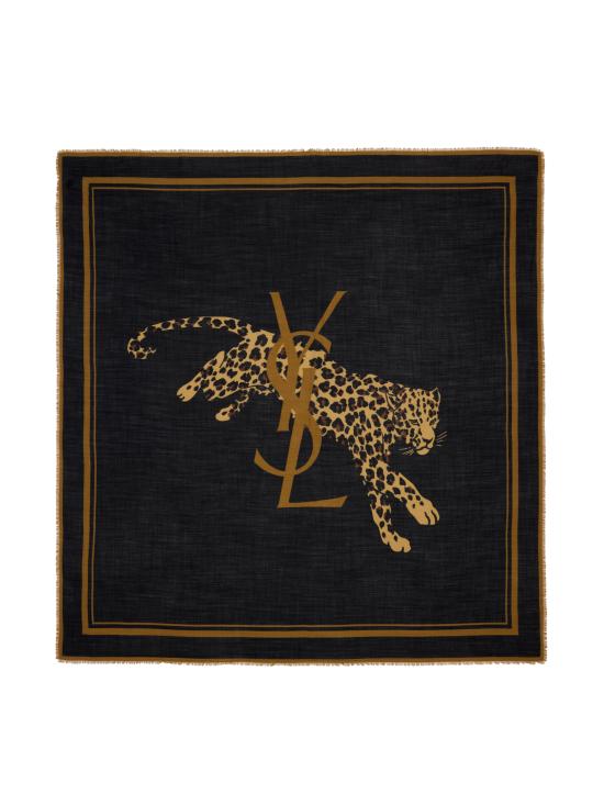 25FW 생로랑 머플러/스카프 8421703Y200 1079 Black