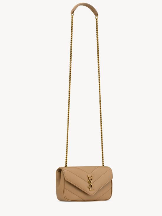 25FW 생로랑 크로스백 821749AAEAX 2357 Beige - SAINT LAURENT