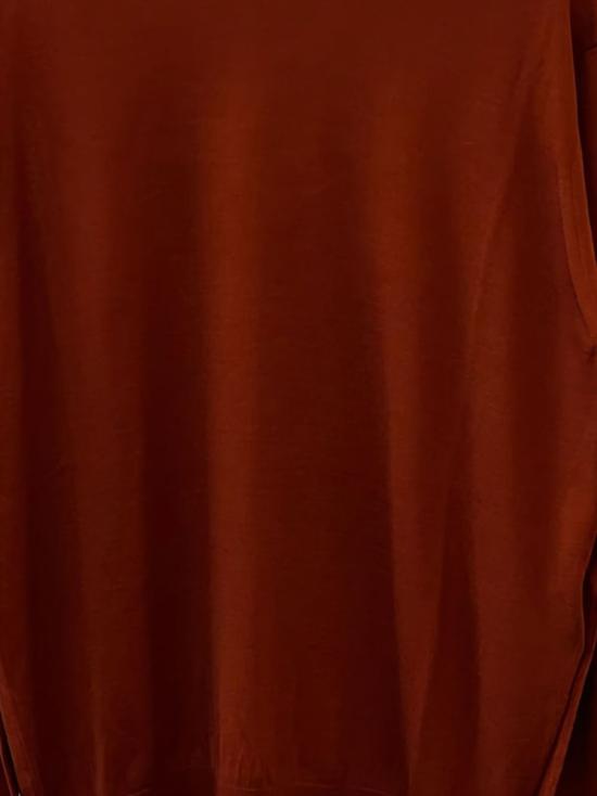 25FW 생로랑 스웨터 821739 Y76GM6160 Brique - SAINT LAURENT