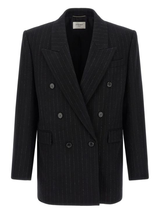 25FW 생로랑 수트 자켓 835102 Y1M101095 Black