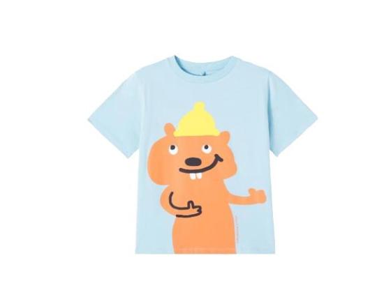 25FW [키즈] 스텔라 맥카트니 티셔츠 TX8Q91 Z0434 670 Light Blue