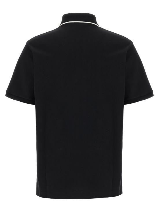 26SS 구찌 자수 코튼 피케 폴로 셔츠 806250XJHHO1043 White Black - GUCCI