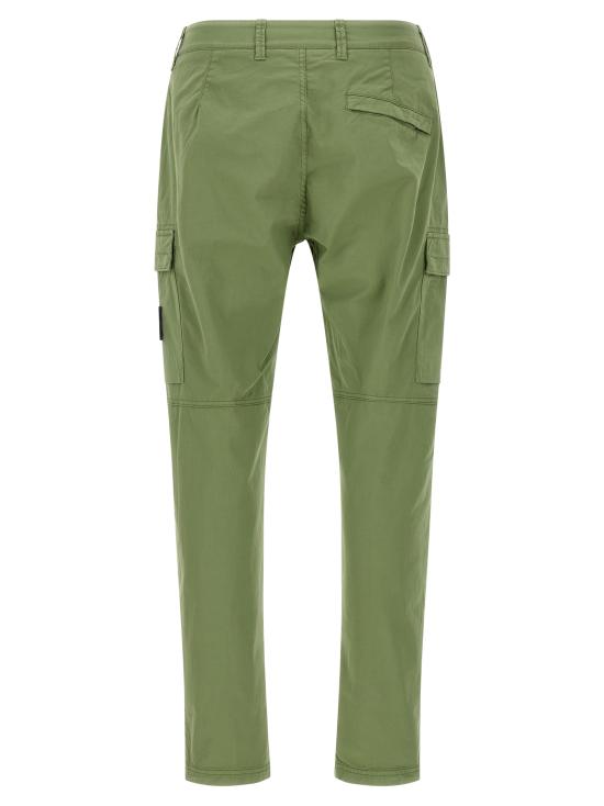 25FW 스톤 아일랜드 수피마 코튼 카고팬츠 K2S153100032S0010V0055 Green - STONE ISLAND