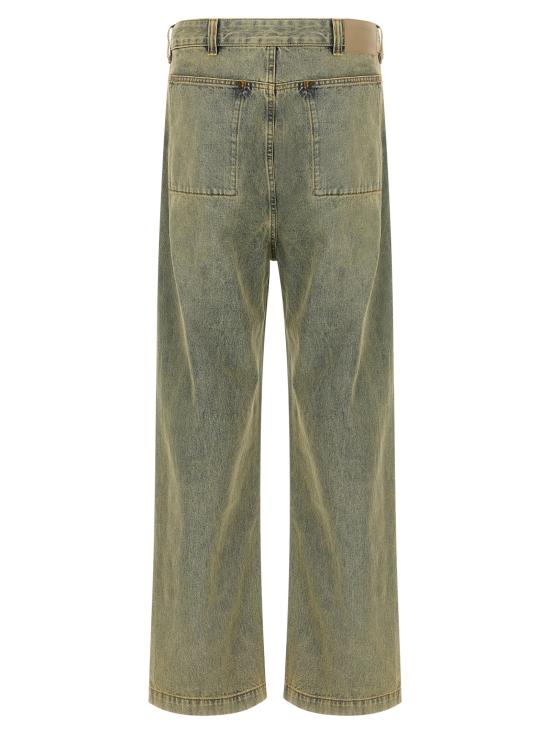 26SS 엔타이어 스튜디오 데님 팬츠 ESUS2511007SWSW Yellow - ENTIRE STUDIOS