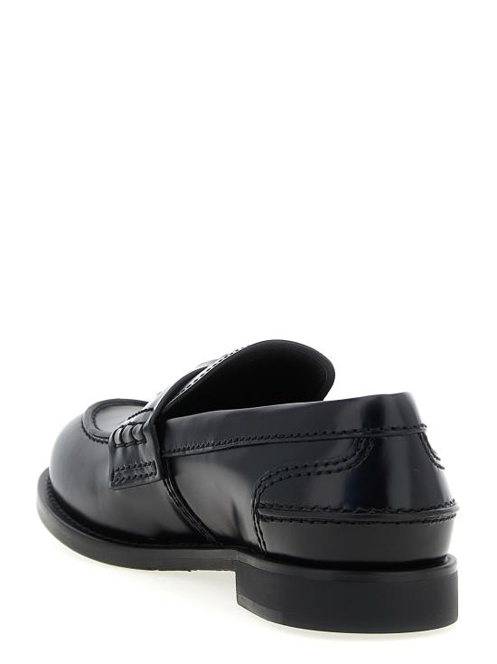 25FW 미우미우 로퍼 5D773DF020ULXF0002 Black - MIU MIU